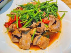 香菜拌猪腰-聪辉同安老美食饭店(大元路店)