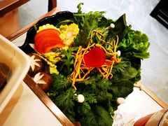 蔬菜拼盘-祥源胡同·涮牛羊肉火锅(花桥店)