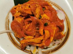 孜然羊肉-明洞阿姨·韩式酱蟹烤肉·创意料理(三元桥店)