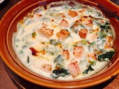 奶香鸡肉焗菠菜-萨莉亚意式餐厅(杭州滨江天街店)