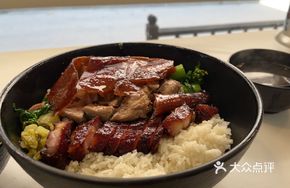Roast Goose Leg Rice Combo
