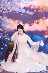 -后宫·古装汉服京剧儿童亲子全家福摄影