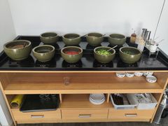 自助调料区-岳合轩老北京涮肉