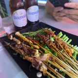 来福士的街灯烧烤