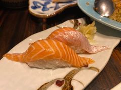 三文鱼握饭-山葵家·创意料理(临平银泰城店)