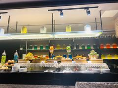 自助取餐区-唐拉雅秀酒店-西锦汇空中BBQ·思创餐厅
