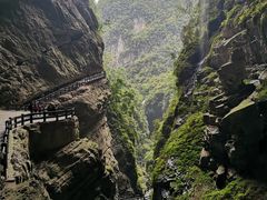 -龙水峡地缝景区