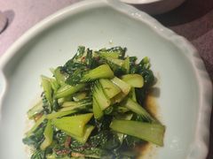 豆豉鲮鱼炒时蔬-羲和雅苑•北京烤鸭(瑞吉店)