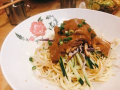 麻酱鸡丝凉面-锅儿挑面馆