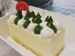 柚子开心果慕斯-双风车咖啡馆 Twin Windmills(六道口店)
