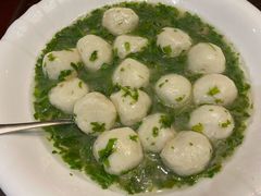 荠菜瑶柱蟹圆-老正兴菜馆(福州路店)