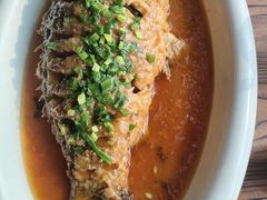 煎烧黄河大鲤鱼-老雒阳面馆·水席(定鼎门店)