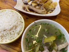 标配酸菜猪杂汤饭-陈记汤饭(水巷口店)