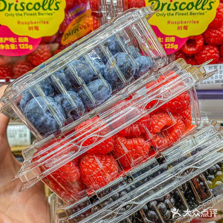 每次逛超市都要买的莓果‼️蓝莓比板栗还大🫐