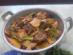 -尕有炕锅烤羊肉