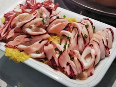 温拌鱿鱼-蓝珊瑚蒸汽海鲜餐厅(龙奥店)