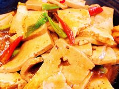 红烧老豆腐-民俗百家姓饭店(纺织城正街店)