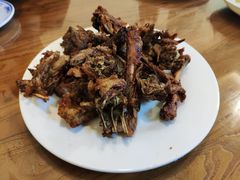 椒盐鸭架-董立兵烤鸭店(明湖店)