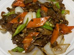 尖椒苦肠护心肉-掌勺人鱼馆(朝阳镇店)