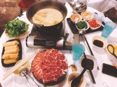 -鲜入围煮花胶鸡海鲜火锅