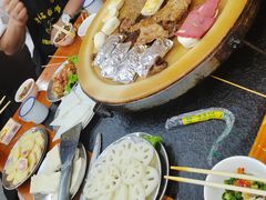 -老姐石板烧烤+铜炭火锅(总店)