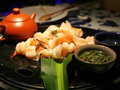 龙井凤尾虾仁-绿茶餐厅(领展购物广场·中关村店)