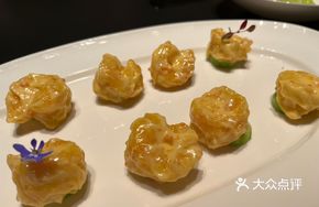 Sea Urchin Sauce Shrimp Balls