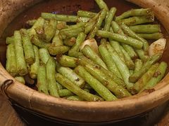 铁板虾酱啫豆角-天宝食坊·啫啫煲大排档(西华路店)