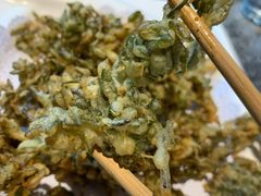 炸花椒芽儿-华盛园卷子王农家菜水库鱼