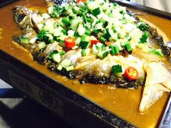 -探鱼·鲜青椒爽麻烤鱼(中天广场店)