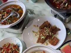 干煸粉蒸肉-野渡坡·极致湘菜·庭院餐厅(汉阳店)