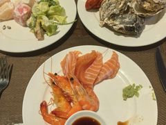-大中华希尔顿酒店-念自助餐·海南美食·三文鱼