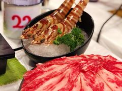 安格斯牛肉-鲜入围煮花胶鸡海鲜火锅