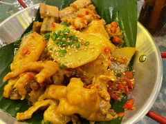 蒜香拼盘-浩海火燒雲傣家菜(静安芮欧店)