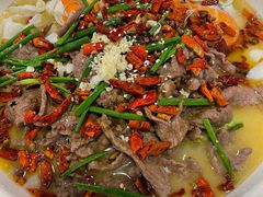 水煮鲈鱼拼牛肉-邱大妈水煮(龙山店)