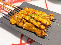 沙爹鸡肉串-辉记炭烧海鲜大排档·老字号(福田店)