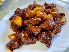 蒜子牛肉粒-奥华餐厅·老张记(台基厂店)