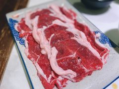 手切苏尼特羊上脑芯-宣武小院涮肉(前门店)