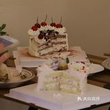 520赏味限定|玫瑰荔枝奶油蛋糕🍧