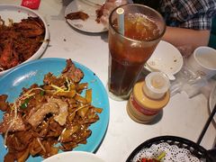 干炒牛肉河粉-避风塘(江桥万达店)