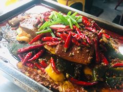-探鱼·鲜青椒爽麻烤鱼(西南商都店)