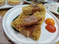 椰香炸趣皮年糕-赏点粤式点心(广州塔店)