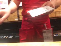 餐具摆设-一兰拉面(梅田阪急东通店)