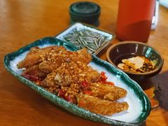 蒜香风沙鸡翅-馬蘭花開(车站大道店)