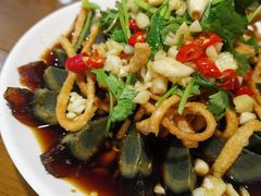 馓子拌皮蛋-四妹餐厅(玫瑰街店)