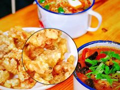 招牌酥肉-胖胖板凳面