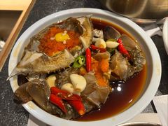 草家招牌酱油蟹-草家酱蟹炭火烤肉店(珲春南路一店)