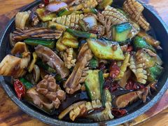 鱿鱼爆腰花铁板-卢庄(江汉路店)