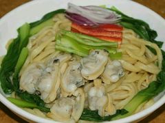 时蔬蚬肉炒面-玉麦手工面条(黄海大街店)