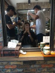 Benny老师与小帅哥帮我弄头发-宫川形象